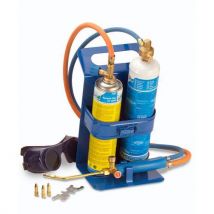 Mini zestaw spawalniczy, 1250°C, gaz AT 3000 330 g/600 ml, tlen 130 g/930 ml Manutan