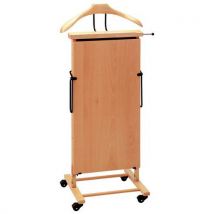 Vepabins Wieszak na spodnie naturalne drewno Manutan