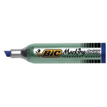 Marker permanentny BIC Marking Onyx, niebieski, Manutan