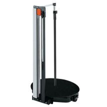 Mobilny podajnik papieru, pionowy, średnica rolki 80 cm, szerokość rolki 160 cm Manutan