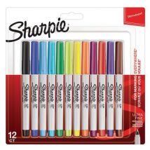 Marker permanentny Sharpie z bardzo cienką końcówką, wiele kolorów,