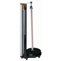Mobilny podajnik papieru, pionowy, średnica rolki 45 cm, szerokość rolki 125 cm Manutan