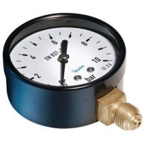 Manometr MAT – Bourdon, promieniowy, średnica 40 mm, ciśnienie max 10 bar, Manutan