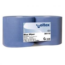 Przemysłowe ściereczki papierowe Celtex Blue Wiper 2-warstwowe, 970 listków, 2 szt., Manutan