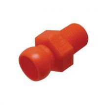 Loc-Line Złącze gwintowane do węży płynu chłodzącego 1/4, 1/8 NPT, 4 szt, Manutan
