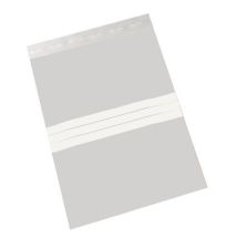 Torebki strunowe z miejscem na opis Manutan Expert, 180 x 120 mm, 1 000 szt.