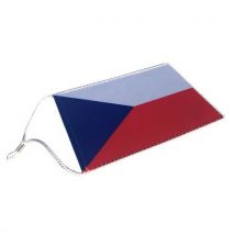 Małe flagi reklamowe z uchem do zawieszenia, 16 x 11 cm, 30 szt., druk 4-kolorowy Manutan