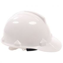 Kask ochronny Manutan Expert, 6-punktowy, biały