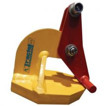 Zacisk do podnoszenia płyt Tractel w pozycji poziomej, siła zacisku 1000 kg, rozwartość 0–120 mm, Manutan