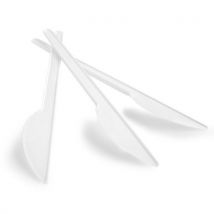 Nóż plastikowy OFFICE PRODUCTS, 17cm, 100szt., biały Manutan