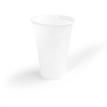Kubek plastikowy OFFICE PRODUCTS, termiczny, 200ml, 100 szt., biały, Manutan