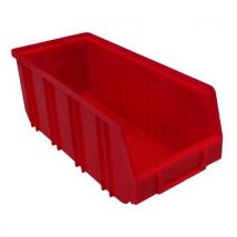 Mobil Plastic Pojemnik plastikowy 12,5 x 14,5 x 33,5 cm, czerwony, Manutan