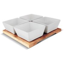 Salaterki Lamart Bamboo, 19 × 19 cm Manutan