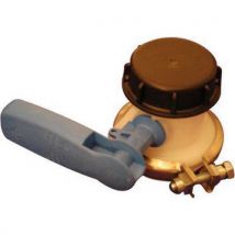 Zawór spustowy klapkowy, 640 l Manutan