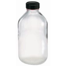 Szklane butelki, 1000 ml, opakowanie 10 szt. Manutan