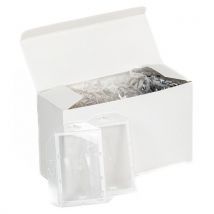 Zawieszki Manutan Expert ze zwijaczem, 9 × 6 cm, 25 szt.,
