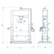 Profesjonalne prasy hydrauliczne Manutan
