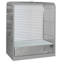 Bauer Kryta metalowa wanna wychwytowa na beczki 200 l, 2 beczki, pojemność wychwytowa 240 l, Manutan