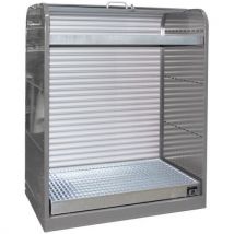 Bauer Kryta metalowa wanna wychwytowa na beczki 60 l, 6 beczek, pojemność wychwytowa 91+67 l, Manutan