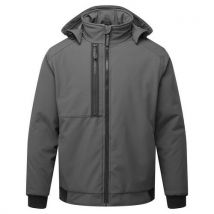 Portwest Ocieplany softshell WX2 Eco (2L), szary, normalne, rozm.XXL Manutan