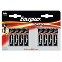 Bateria ENERGIZER Alkaline Power, AA, LR6, 1,5V, 8szt., Manutan