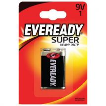 Bateria EVEREADY Super Heavy Duty, E, 6F22, 9V, Manutan