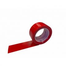 Taśma znakująca PVC 3M, czerwona, Manutan