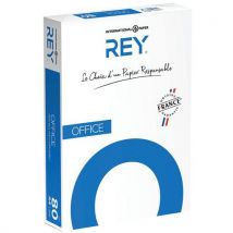 Papier biurowy Rey A4, 500 ark., 80 g, biały, Manutan