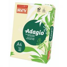 Rey Papier kolorowy Adagio, 500 ark., A4, kość słoniowa, Manutan
