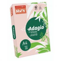 Rey Papier kolorowy Adagio, 500 ark., A4, różowy, Manutan