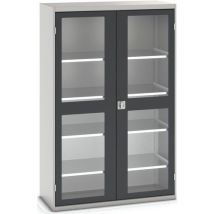 Bott - Szafka warsztatowa Verso - 200x130x55 cm, 4 półki, 1000 kg obciążenia, stal