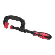 TopTrade TOPTRADE imadło QUICK CLAMP, 75 mm, z mechanizmem szybkiego zwalniania, Manutan