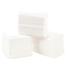 Papier toaletowy składany Manutan Expert 2-warstwowy, 8 x 11 cm, 250 szt., biały, 36 szt.