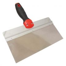 TopTrade TOPTRADE, szpachla ze stali nierdzewnej, rama duralowa, 300 mm Manutan