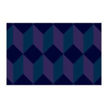 Notrax Mata do sprzątania Déco Design Imperial Jumping, niebieska, 120 x 180 cm Manutan