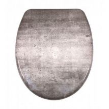 Deska klozetowa Schütte, soft close, Industry Grey, Manutan