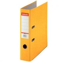 Segregator dźwigniowy Esselte Color, 20 szt., szerokość 75 mm, żółty Manutan