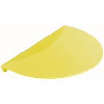 Pokrywa do plastikowego kosza modułowego na odpady Manade Tribu, żółta Manutan