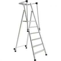Drabinka aluminiowa Magnum 3 Tubesca-Comabi, 6 stopni, Manutan