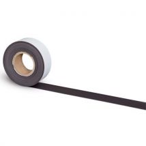 Taśma magnetyczna samoprzylepna Maul czarna, 10 m, szerokość 60 mm Manutan