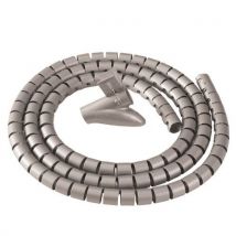 Osłona kabli Fellowes Cablezip, srebrna,