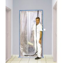 Folia ochronna, do drzwi, 100 μ, 115 x 220 cm, Manutan