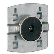 Uchwyty magnetyczne - 65 mm - Szare - Metalowe - Opakowanie 5 szt.