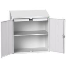 Bott - Szafka warsztatowa Verso Economy - 113x105x55 cm, 2 półki, 2 szuflady, szaro-szara