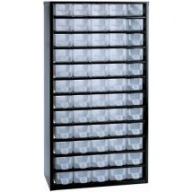 Viso Organizer metalowy, 60 szuflad, Manutan