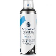 Schneider Lakier w sprayu DIY SCHNEIDER Paint-It 030, 200ml, czarny, Manutan