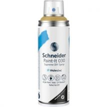 Schneider Lakier w sprayu DIY SCHNEIDER Paint-It 030, 200ml, złoty metalik, Manutan