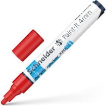 Schneider Marker akrylowy SCHNEIDER Paint-It 320, 4 mm, czerwony, Manutan