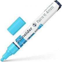 Schneider Marker akrylowy SCHNEIDER Paint-It 320, 4 mm, niebieski, Manutan