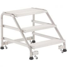 Tubesca-Comabi Platformy aluminiowe, 3 stopnie, Manutan